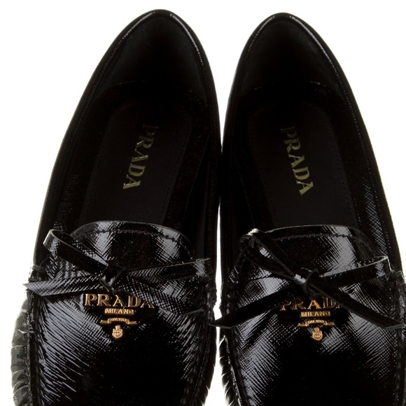 💜HP💜 Prada SOLD Fancy Patent Leather Loafers! - Picture 10 of 16